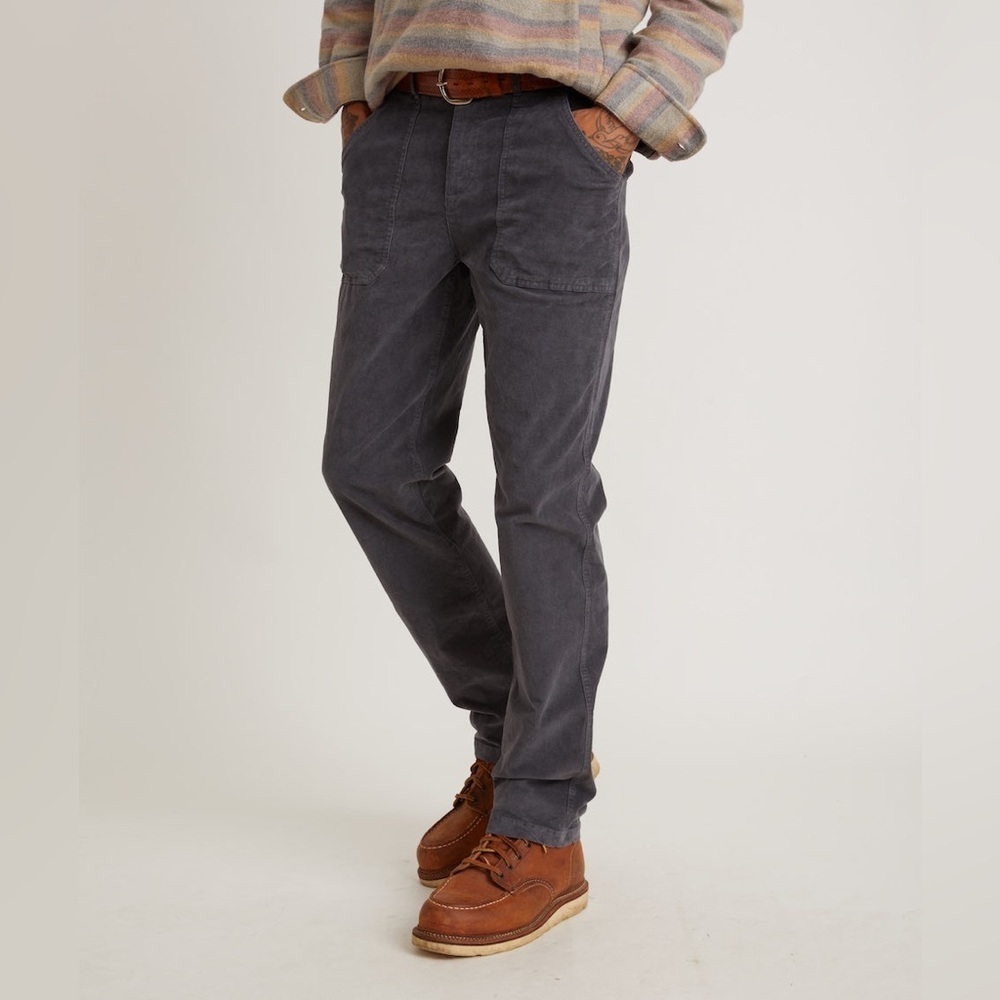 Marine Layer Archive Tomales Cord Pants - Men’s - Ombré Blue - 34-34